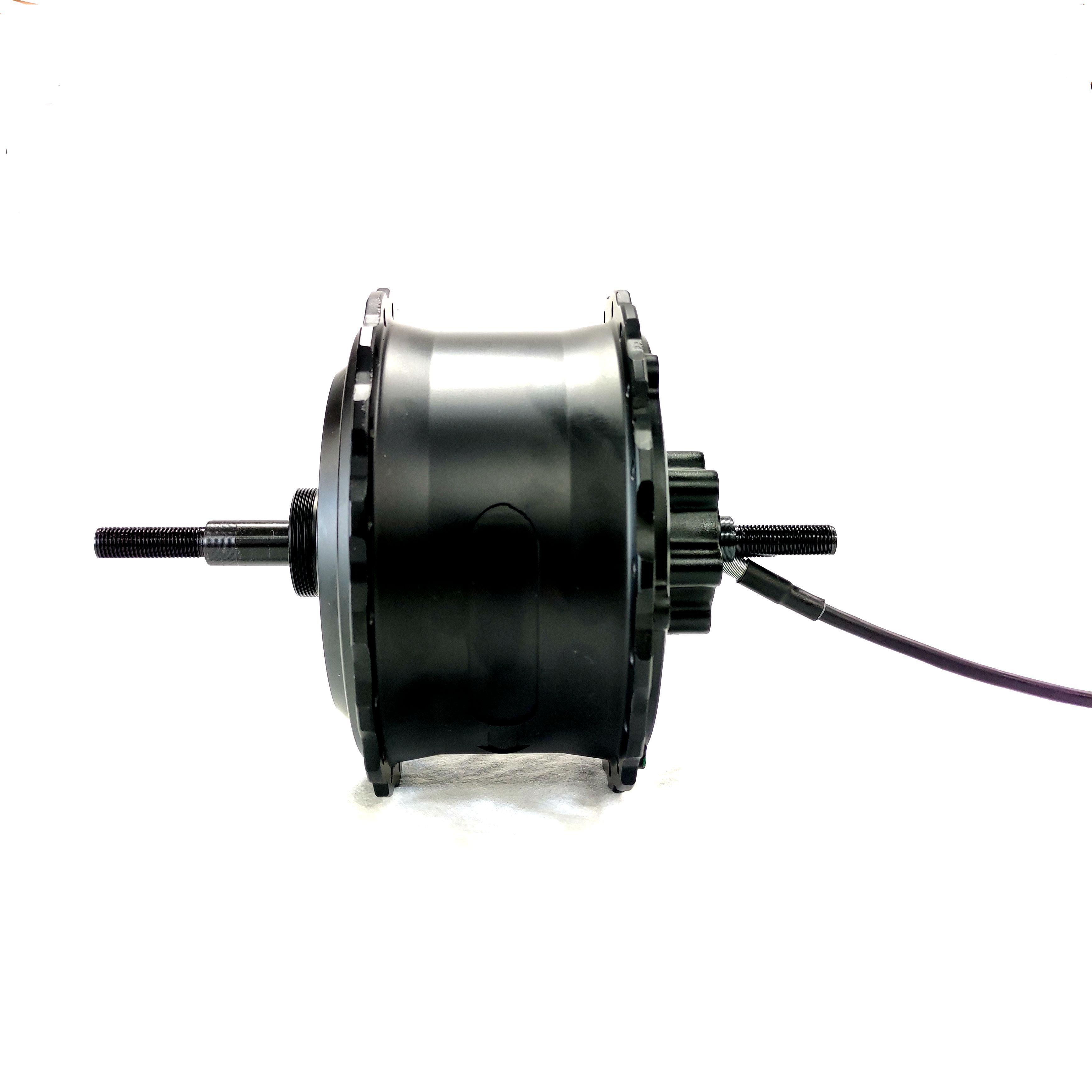 side cover cabling geared motor