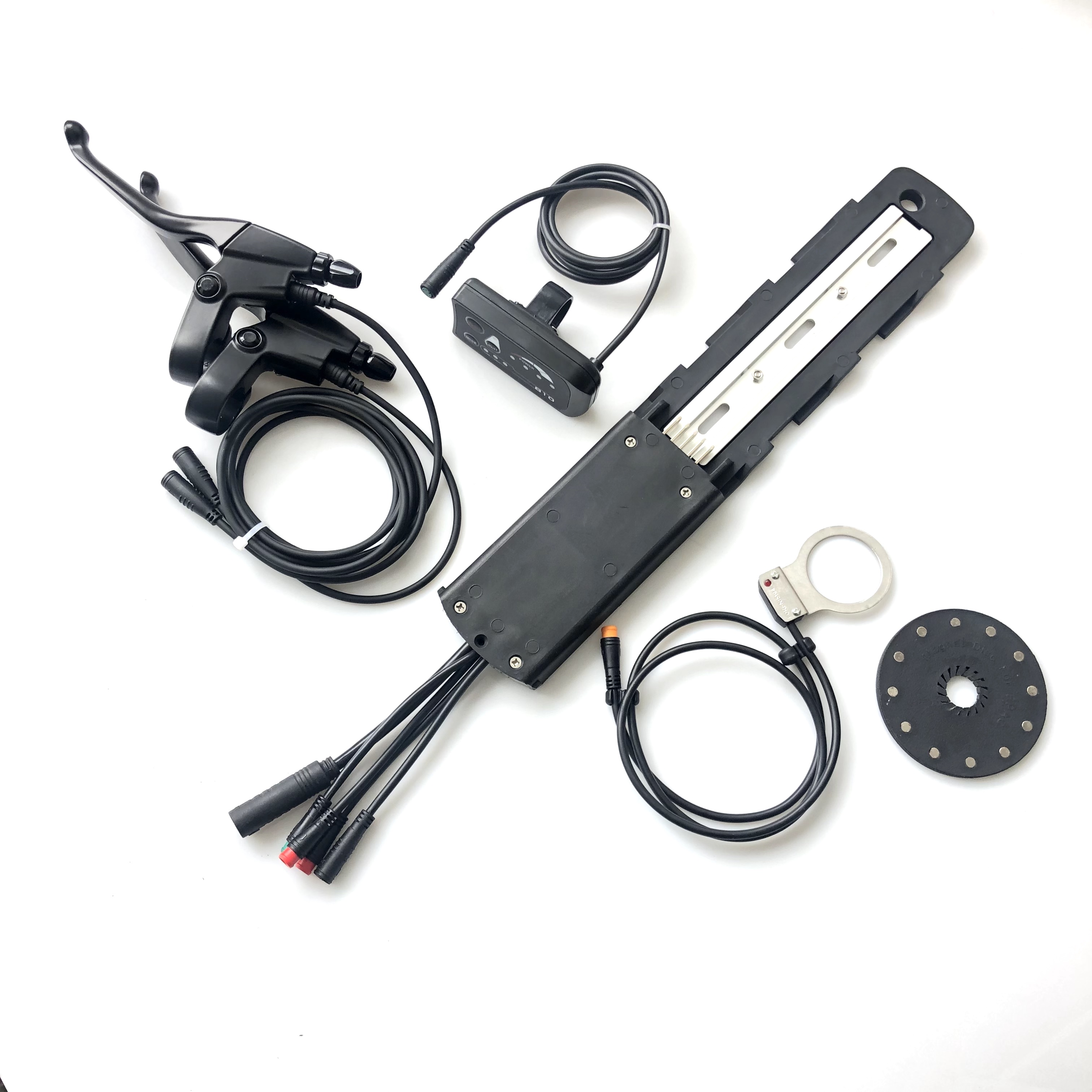 Downtube battery controller